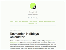 Tablet Screenshot of furgelnod.com